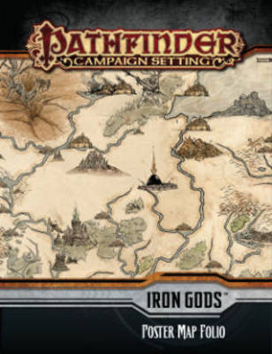 Pathfinder Campaign Setting: Iron Gods Poster Map Folio - Agenda Bookshop