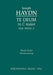 Te Deum in C Major, Hob. XXIIIC: 2 - Vocal Score - Agenda Bookshop