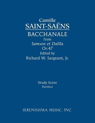 Bacchanale, Op.47: Study Score - Agenda Bookshop