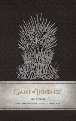 Game of Thrones: Iron Throne Hardcover Ruled Journal - Agenda Bookshop
