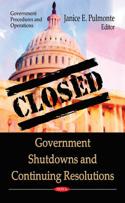 Government Shutdowns & Continuing Resolutions - Agenda Bookshop