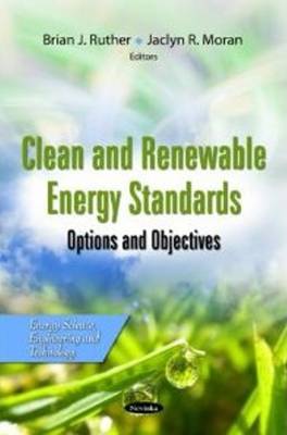 Clean & Renewable Energy Standards: Options & Objectives - Agenda Bookshop