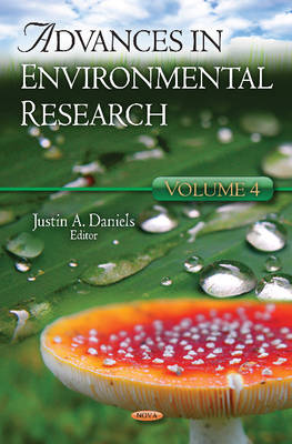 Advances in Environmental Research: Volume 4 - Agenda Bookshop