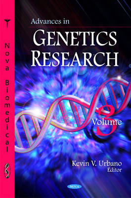 Advances in Genetics Research: Volume 3 - Agenda Bookshop
