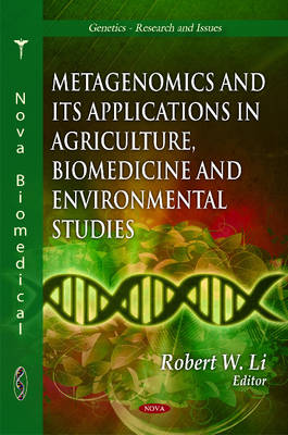 Metagenomics & its Applications in Agriculture, Biomedicine & Environmental Studies - Agenda Bookshop