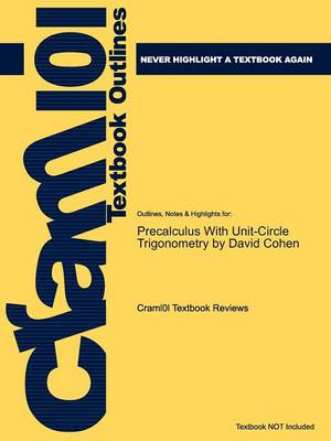 Studyguide for Precalculus: By Cohen, David, ISBN 9780534402303 - Agenda Bookshop