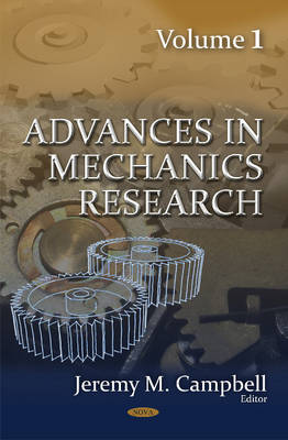 Advances in Mechanics Research: Volume 1 - Agenda Bookshop