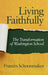 Living Faithfully: The Transformation of Washington School - Agenda Bookshop