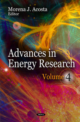 Advances in Energy Research: Volume 4 - Agenda Bookshop