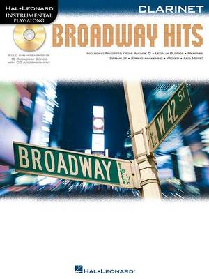 Clarinet Play-Along: Broadway Hits - Agenda Bookshop