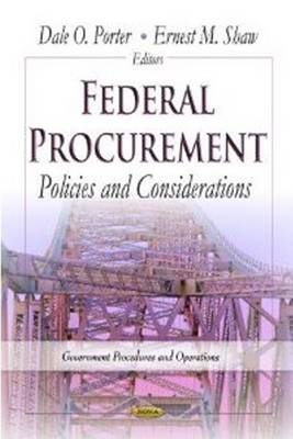 Federal Procurement: Policies & Considerations - Agenda Bookshop