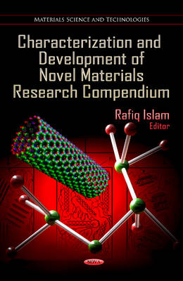 Characterization & Development of Novel Materials Research Compendium - Agenda Bookshop