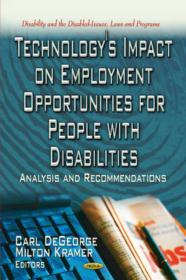 Technology''s Impact on Employment Opportunities for People with Disabilities: Analysis & Recommendations - Agenda Bookshop