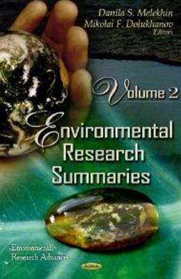 Environmental Research Summaries: Volume 2 - Agenda Bookshop