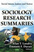 Sociology Research Summaries - Agenda Bookshop