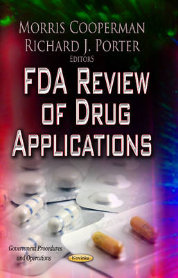 FDA Review of Drug Applications - Agenda Bookshop