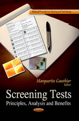 Screening Tests: Principles, Analysis & Benefits - Agenda Bookshop