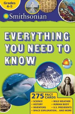 Smithsonian Everything You Need to Know: Grades 4-5 - Agenda Bookshop