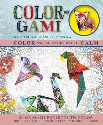 Color-Gami: Color and Fold Your Way to Calm - Agenda Bookshop