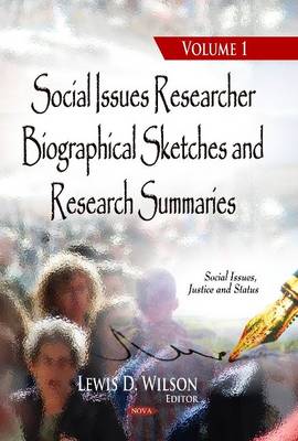 Social Issues Researcher Biographical Sketches & Research Summaries: Volume 1 - Agenda Bookshop