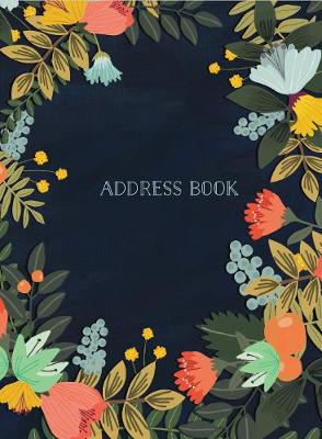 Address Book - Modern Floral Small - Agenda Bookshop