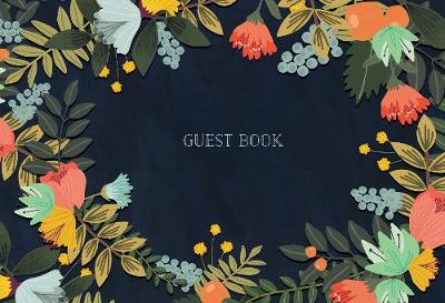 Guest Book: Modern Floral Edition - Agenda Bookshop