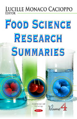 Food Science Research Summaries: Volume 4 - Agenda Bookshop