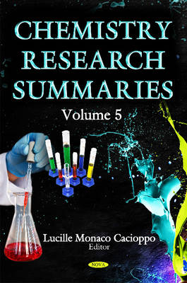 Chemistry Research Summaries. Volume 5 - Agenda Bookshop