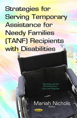 Strategies for Serving Temporary Assistance for Needy Families (TANF) Recipients with Disabilities - Agenda Bookshop