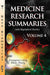 Medicine Research Summaries: Volume 4 -- with Biographical Sketches - Agenda Bookshop