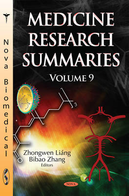 Medicine Research Summaries: Volume 9 - Agenda Bookshop