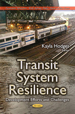 Transit System Resilience: Development Efforts & Challenges - Agenda Bookshop