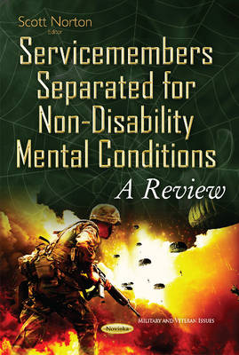 Service Members Separated for Non-Disability Mental Conditions: A Review - Agenda Bookshop