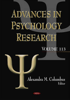 Advances in Psychology Research: Volume 113 - Agenda Bookshop