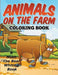 Animals On The Farm Coloring Book - Agenda Bookshop