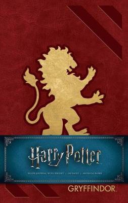 Harry Potter Gryffindor Hardcover Ruled Journal: Redesign - Agenda Bookshop