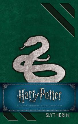 Harry Potter Slytherin Hardcover Ruled Journal: Redesign - Agenda Bookshop