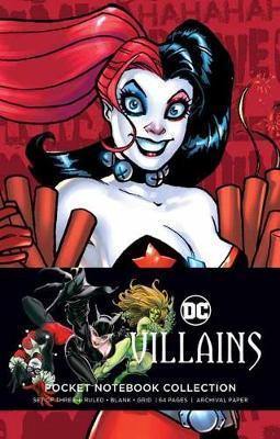 DC Comics: Villains Pocket Notebook Collection: Set of 3 - Agenda Bookshop