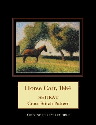 Horse Cart, 1884: Seurat Cross Stitch Pattern - Agenda Bookshop