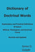 Dictionary of Doctrinal Words: Explanatory and Practical Definitions Of Select Biblical, Theological, and Doctrinal Terms - Agenda Bookshop