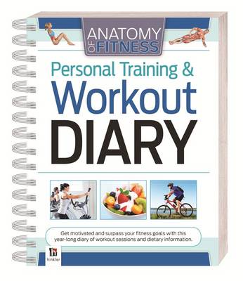 Anatomy of Fitness Personal Training and Workout Diary - Agenda Bookshop