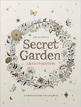 Secret Garden Artist's Edition: A Pull-Out and Frame Colouring Book (UK Edition) - Agenda Bookshop