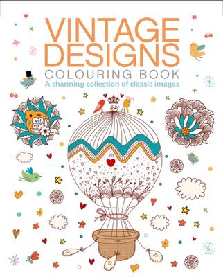 Vintage Designs Colouring Book - Agenda Bookshop