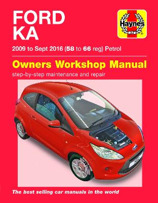 Ford Ka (09-Sept''16) 58 to 66 reg - Agenda Bookshop