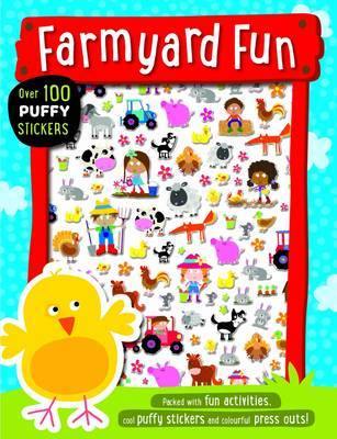 Farmyard Fun Puffy Sticker Book - Agenda Bookshop