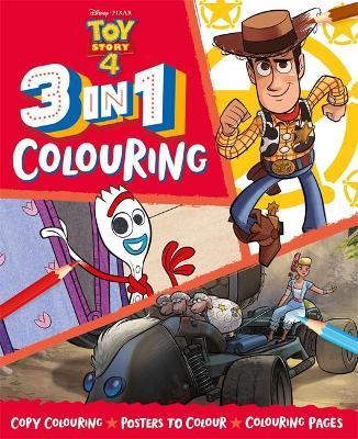 Disney Pixar Toy Story 4: 3-in-1 Colouring - Agenda Bookshop