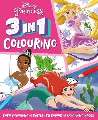 Disney Princess: 3-in-1 Colouring - Agenda Bookshop