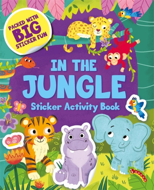 In the Jungle Sticker Activity Book - Agenda Bookshop