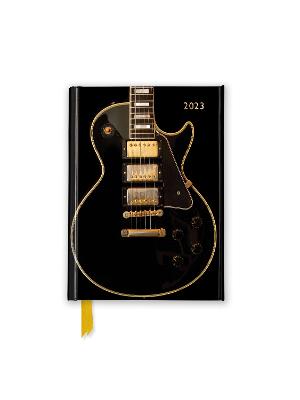 Black Gibson Guitar Pocket Diary 2023 - Agenda Bookshop