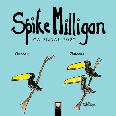 Spike Milligan Mini Wall calendar 2022 (Art Calendar) - Agenda Bookshop